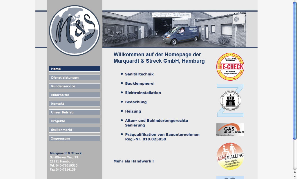 Marquardt & Streck GmbH 2005