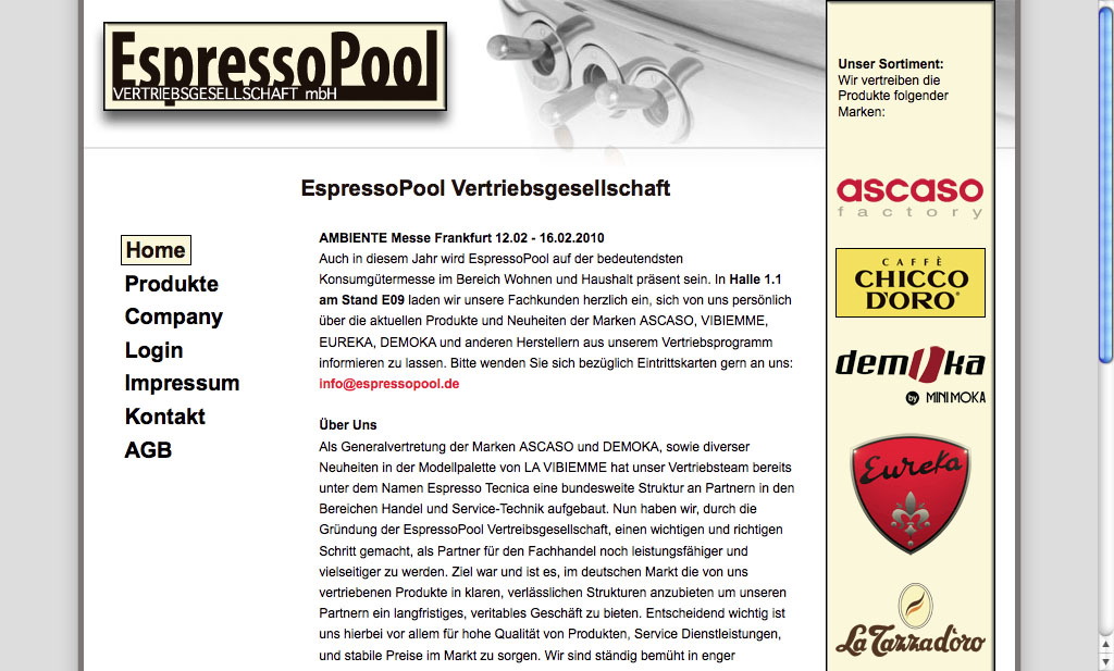 EspressoPool GmbH 2009